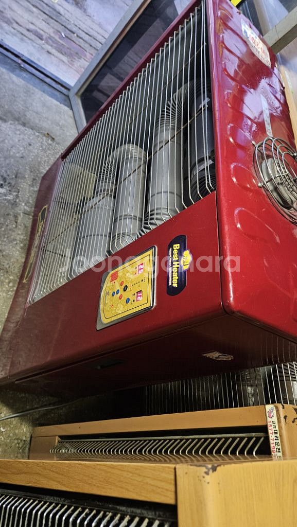 돈풍기 곱창난로 히터난로 온풍기 열발열량11000칼로리--2