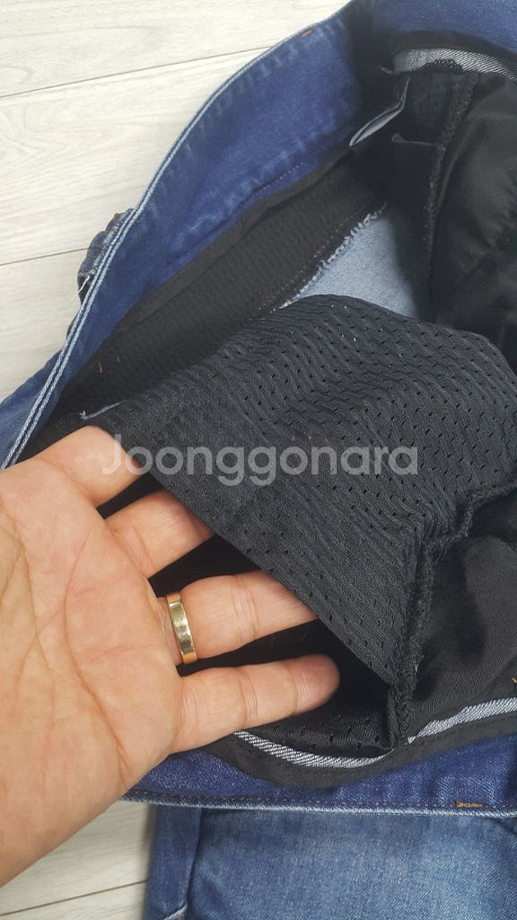 모토팬츠(사방스판) 오토바이청바지 32인치 해외판!--5