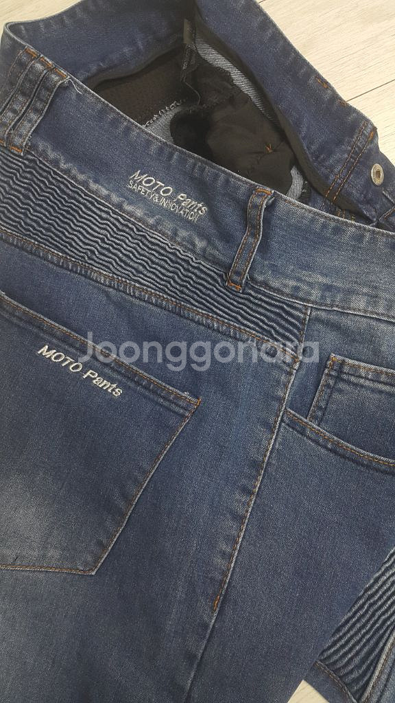 모토팬츠(사방스판) 오토바이청바지 32인치 해외판!--2
