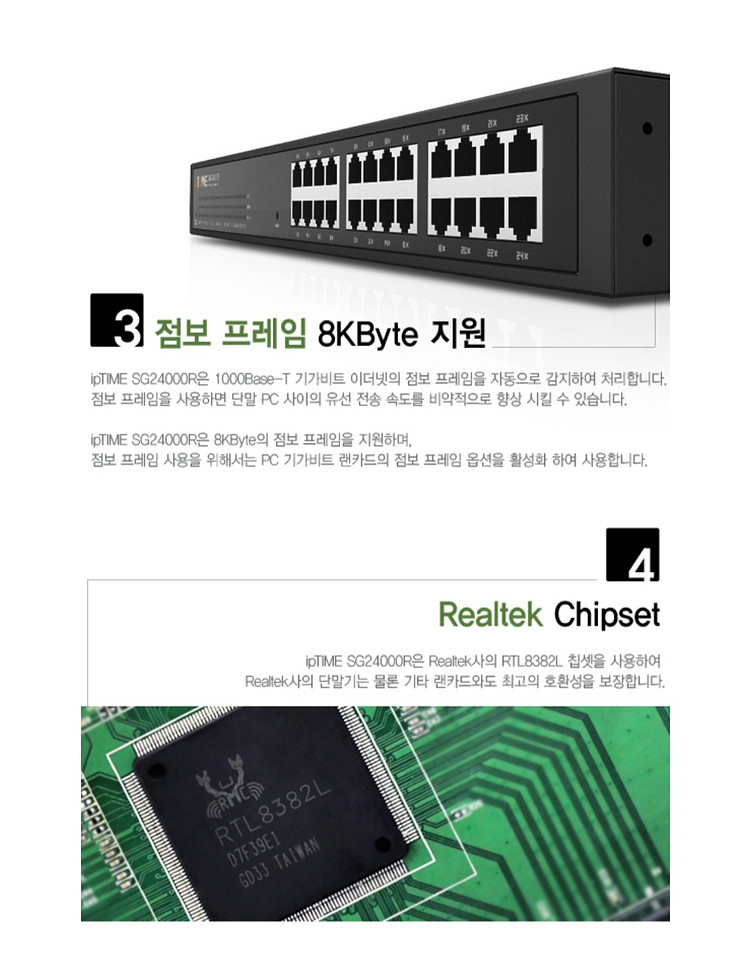 ipTIME, SG24000R 스위칭 허브--5