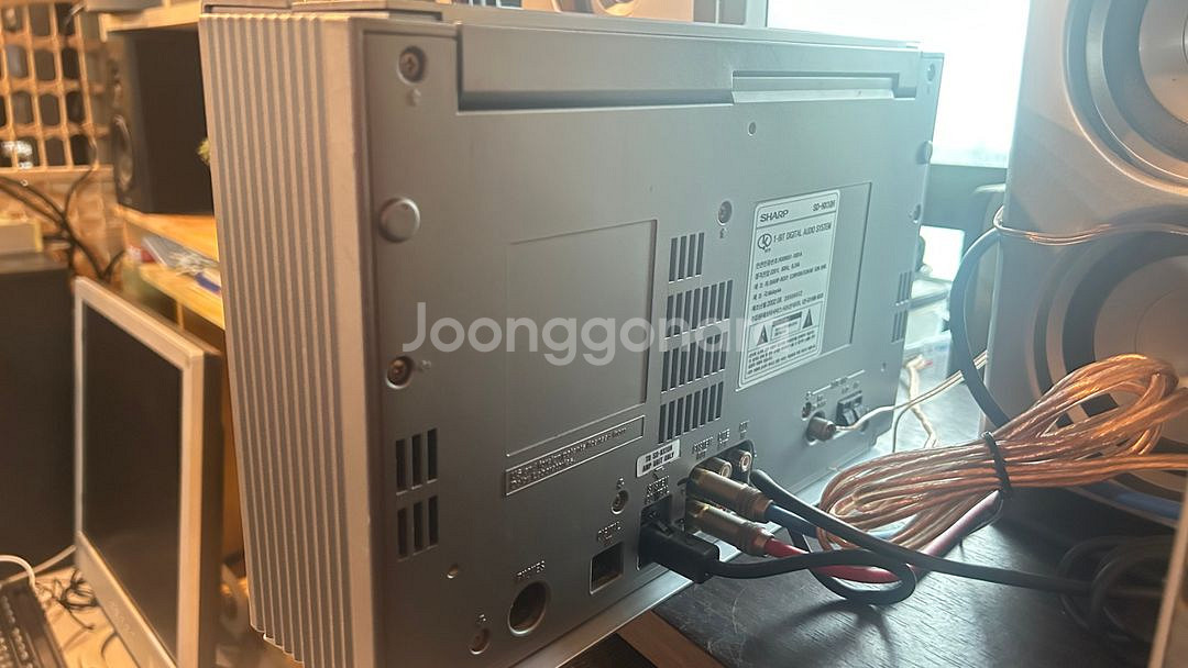샤프 디지탈 미니콤포 오디오 SD-NX10H--4