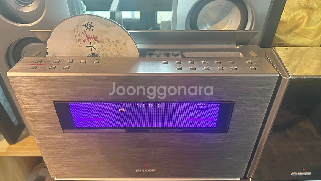 샤프 디지탈 미니콤포 오디오 SD-NX10H--3