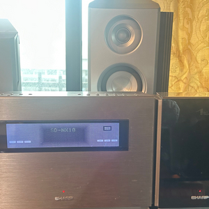 샤프 디지탈 미니콤포 오디오 SD-NX10H