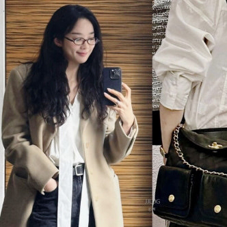 루에브르 타이퍼프 블라우스 아이보리 S 이청아 블라우스--3