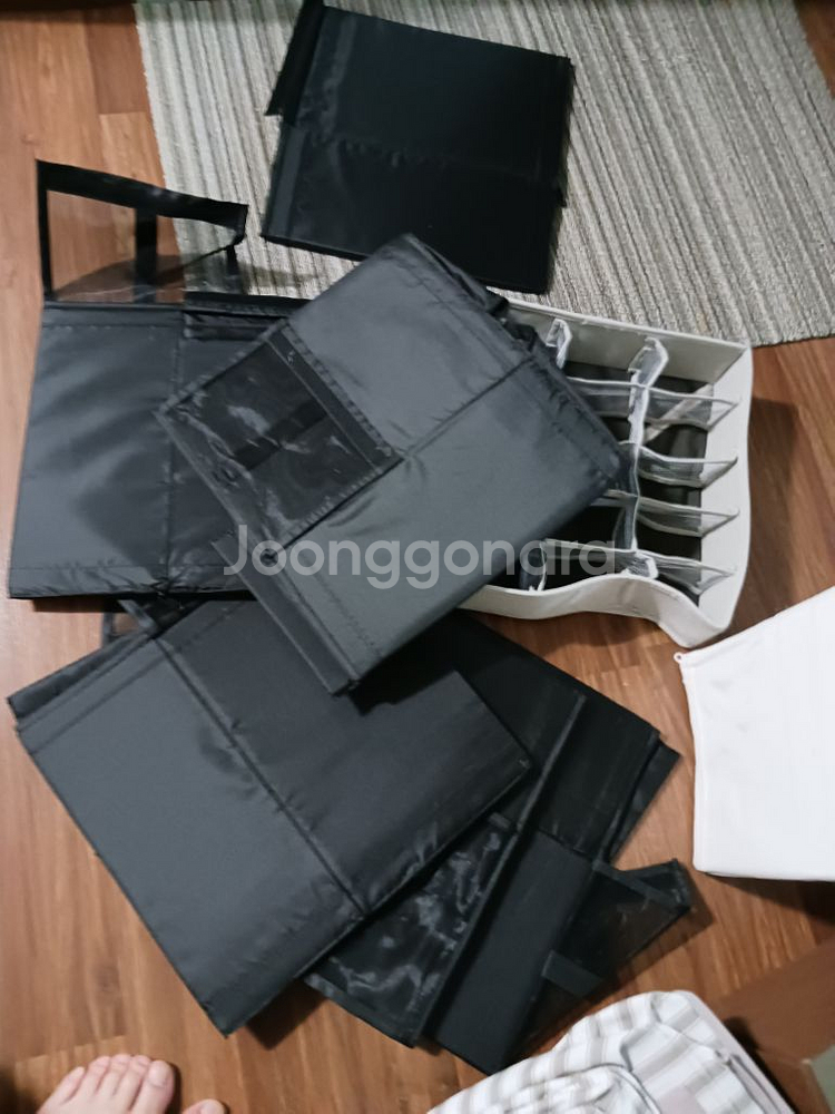 5단 천재질 보관 수납함 여러개및 1단 보관함 여러개--4