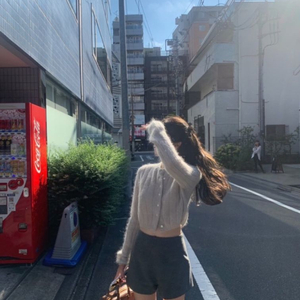 웨어웨더 멜로즈 가디건 그레이 컬러