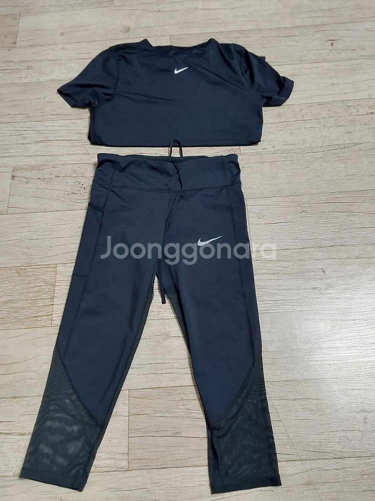 나이키드라이핏상의,반바지,레깅스 사이즈여성95--1
