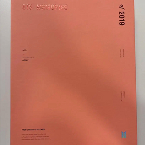 방탄소년단 2019 메모리즈 싸게 판매합니다