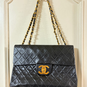 샤넬 금장 클래식 체인 점보백
