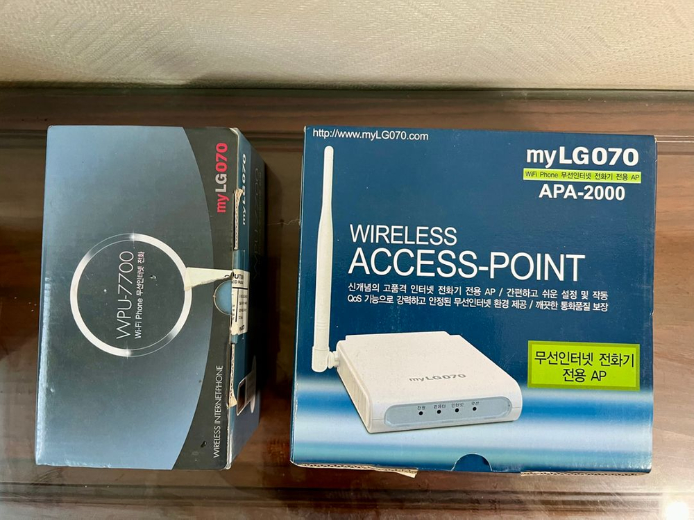 myLG070 APA-2000 무선 인터넷 전화기--3