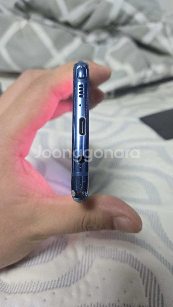 갤럭시 노트8 64G 블루 부품용--5