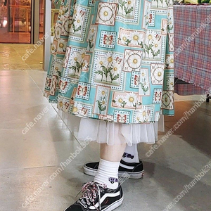민트데이지 한복스커트 생활한복 양갱아씨