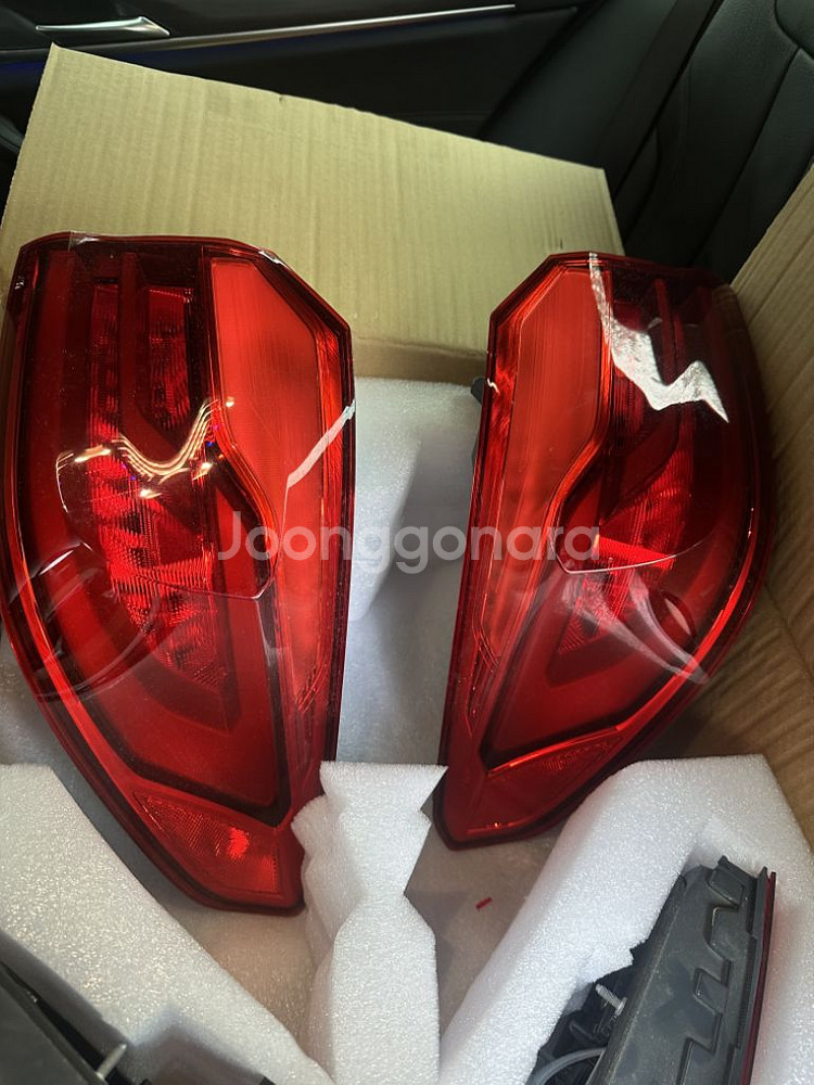 G30 5시리즈 전기형 테일램프 데루등 후미등 풀세트--2
