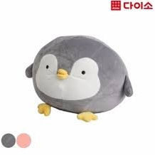 다이소 펭귄인형 (회색)