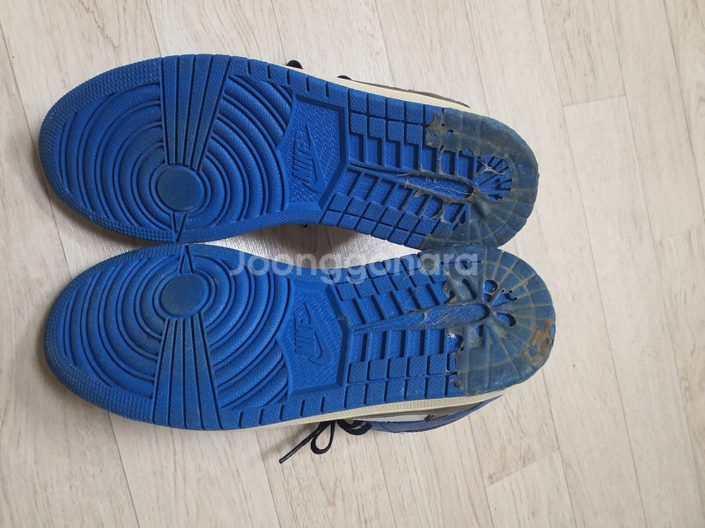 275 나이키 에어 조던 1하이 프라그먼트 운동화--7