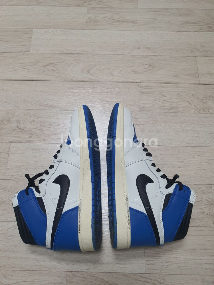 275 나이키 에어 조던 1하이 프라그먼트 운동화--6