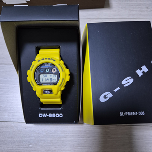 지샥 DW-6900TR 옐로우컬러