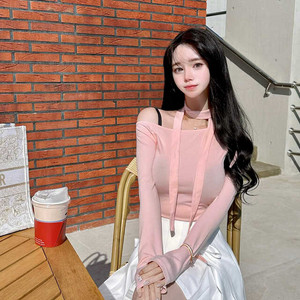 메이윤 머플러 모달 쫀쫀티 핑크 소라 M 오프숄더 일반