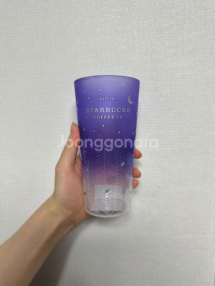 스타벅스 서머 포레스트 글라스 컵--0