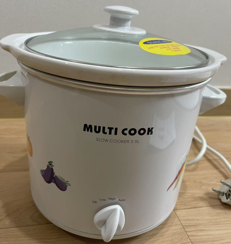 멀티쿠커 슬로우쿠커 SCR-30W 3.5L(새제품)