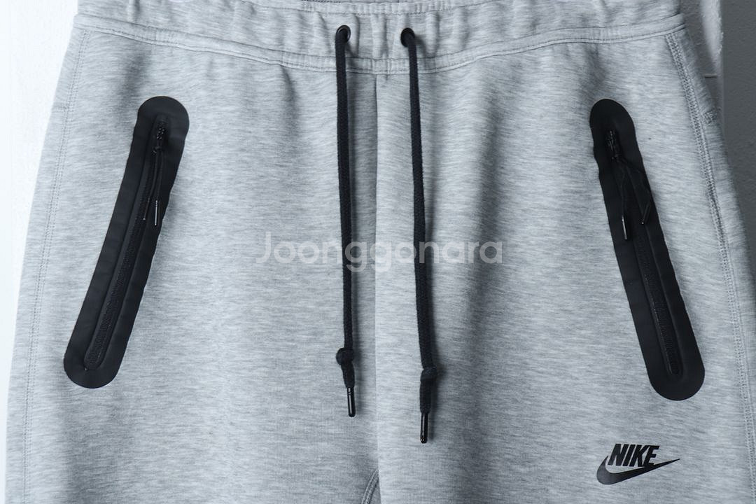 (L) 나이키 트레이닝복 바지 테크팩 그레이--2