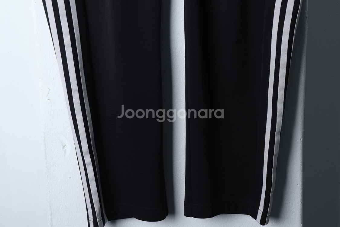 (XL) 아디다스 트레이닝복 바지 블랙 삼선 올드스쿨--3