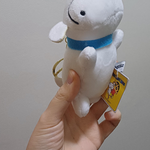 짱구 흰둥이 열쇠고리 키링 인형 정품 새상품