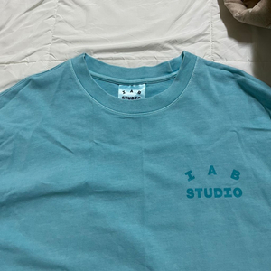 IAB STUDIO 피그먼트 시안 XL 반팔