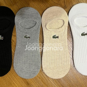 라코스테 남,여 덧신 6켤레