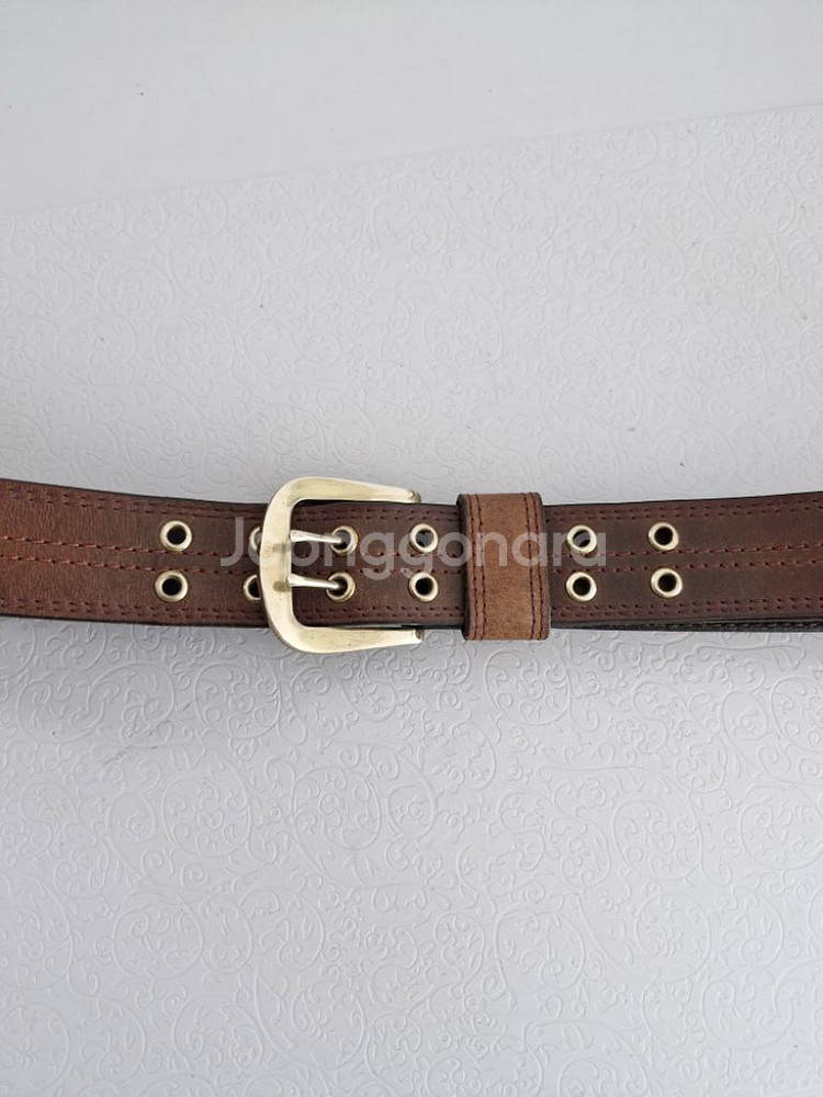 GENUINE LEATHER 통가죽벨트 정품--7