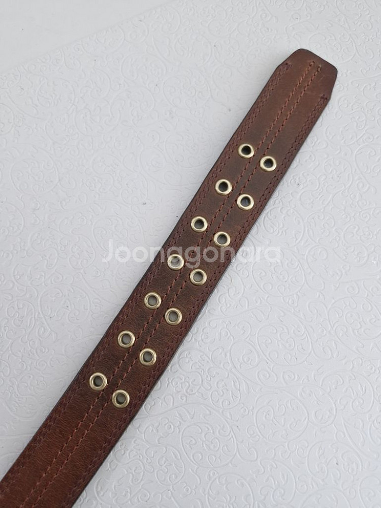 GENUINE LEATHER 통가죽벨트 정품--6