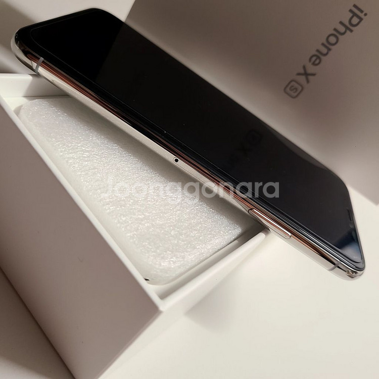 아이폰 xs 512GB 실버 북미판--2