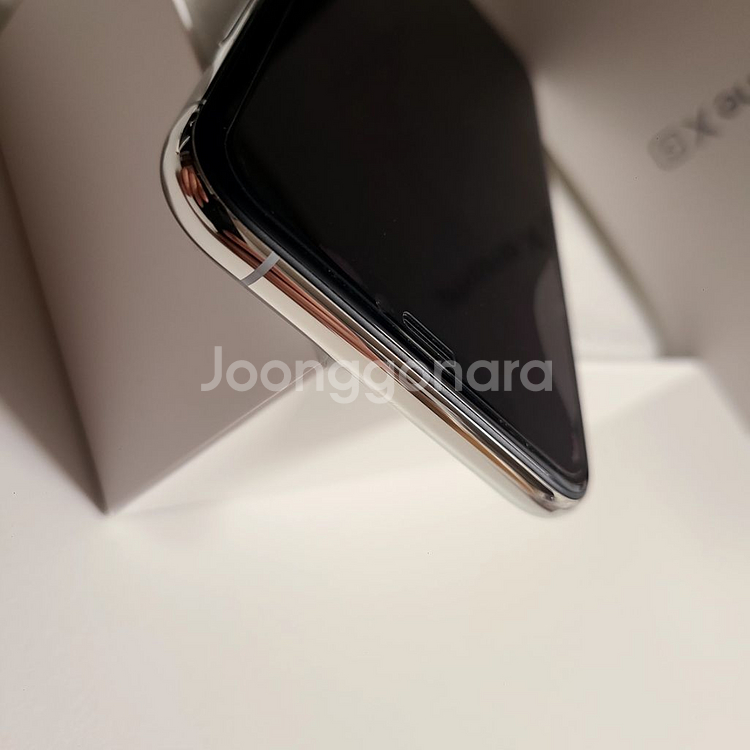 아이폰 xs 512GB 실버 북미판--4