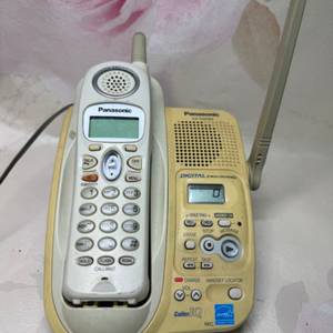 파나소닉 무선 자동응답 전화기KX-TG2343W,전원O