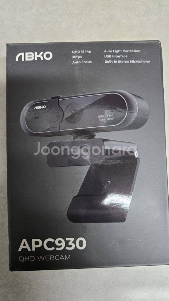 ABKO APC930 QHD 웹캠--1