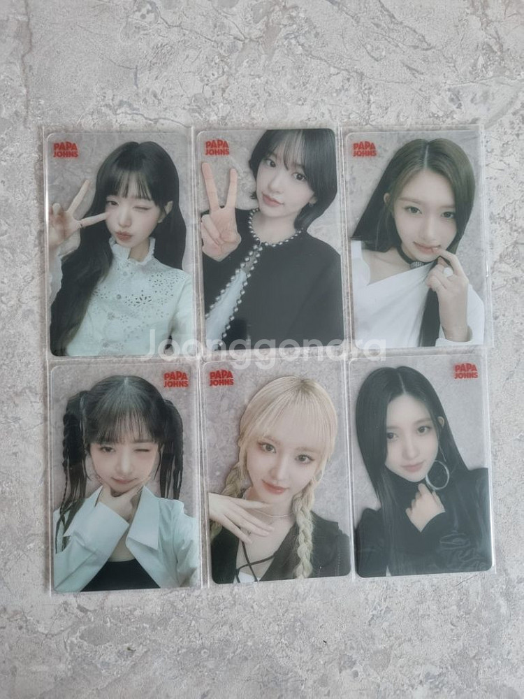 아이브 파파존스 포카 5,6,7차 팝니다--0