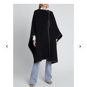 Chloe wool blend cape m