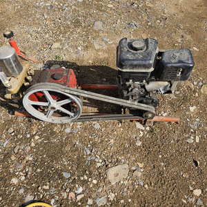 80a고압분무기(기름).호스200m.약대노즐.물통1t 이미지