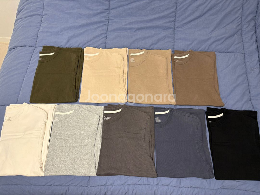 무인양품 태번수 반팔티 팝니다(남자)--0