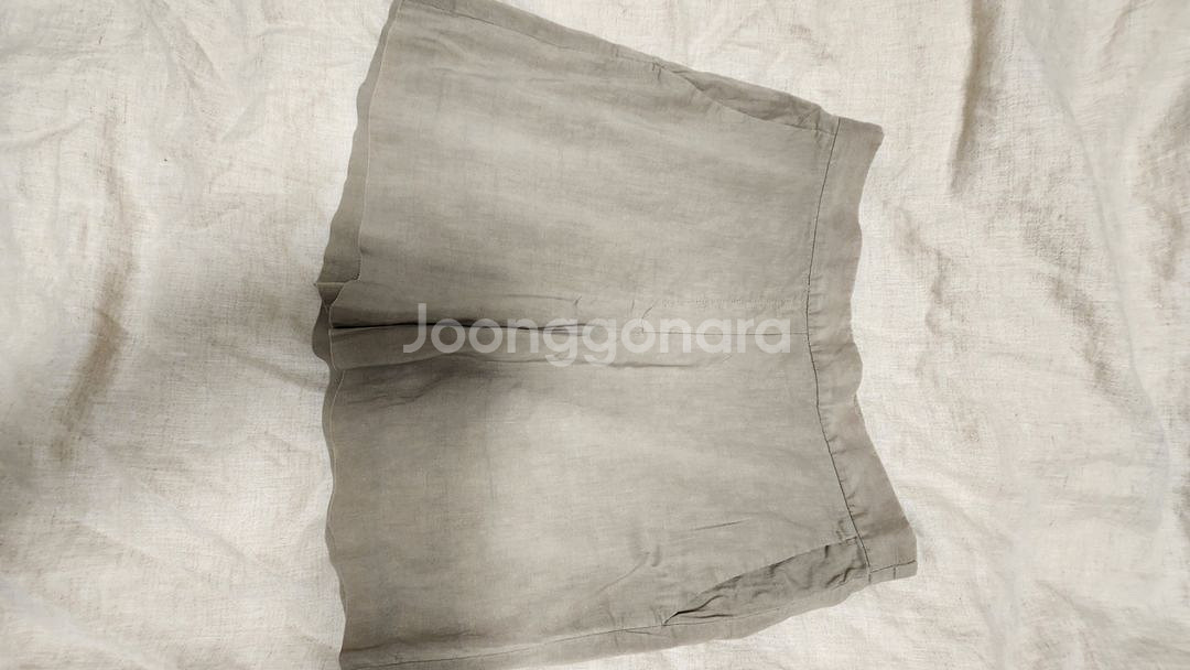 띠어리 린넨 반바지--0
