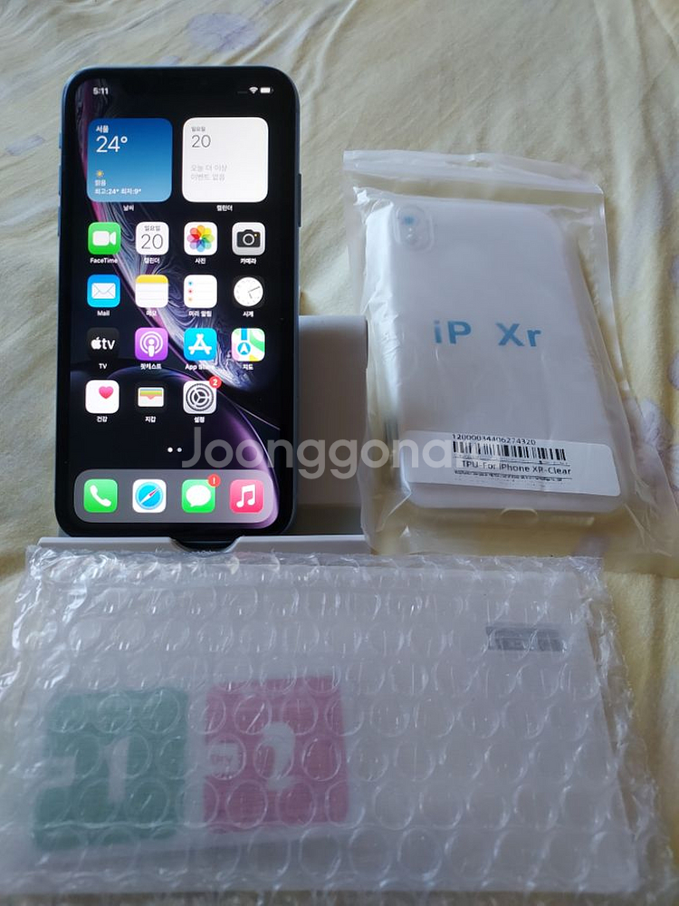 아이폰 XR 64G 퍼플 SS급 팝니다--0