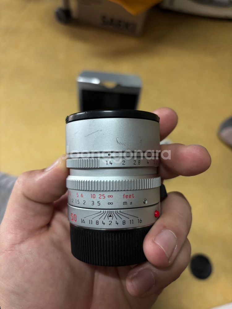 라이카 주미룩스 50mm 현핸전 팝니다--1