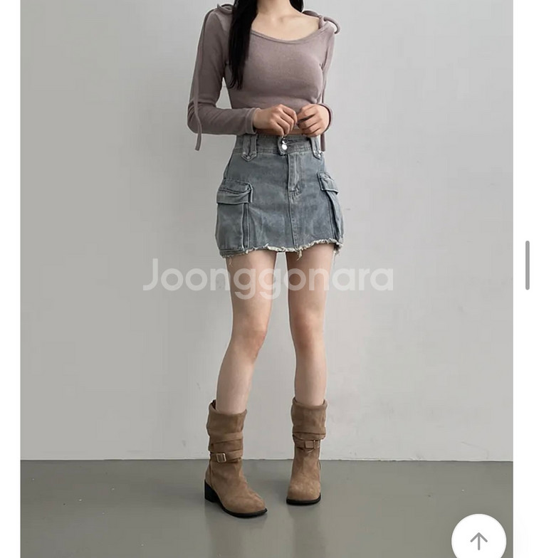베이지 롱부츠 숏부츠 250--1