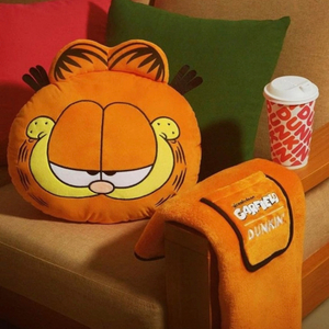 새상품)가필드 블랭킷 쿠션 극세사담요세트
