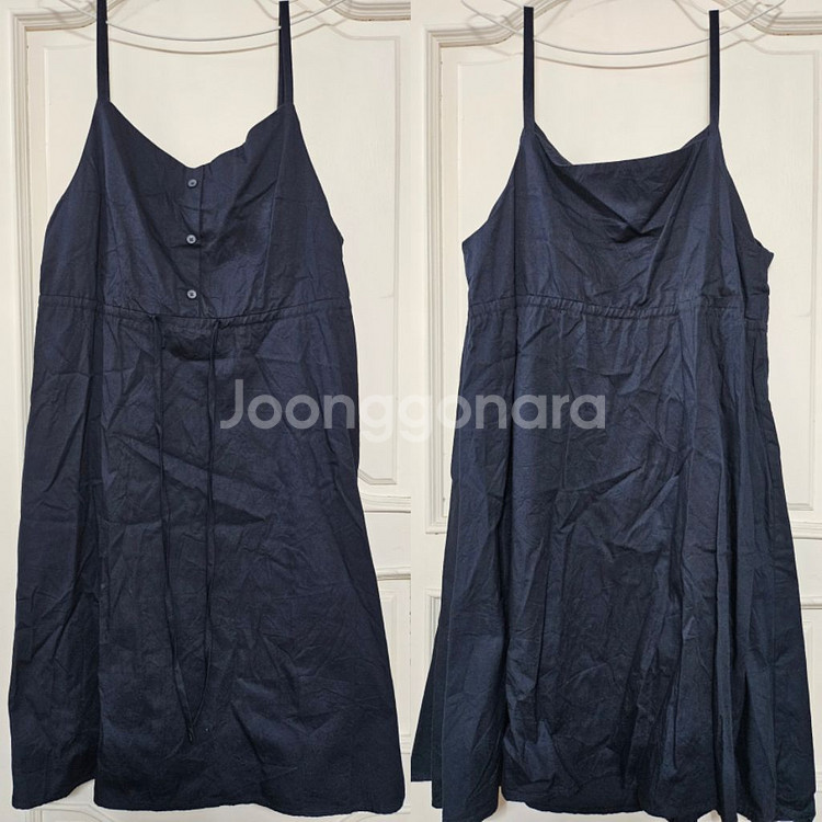 (택포) 스파오 네이비 뷔스티에 원피스 ^ㅁ^--4