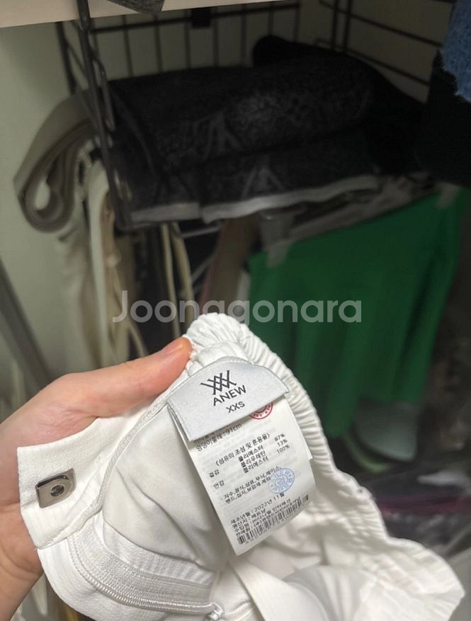 어뉴 여성 골프웨어 바지 새상품--3