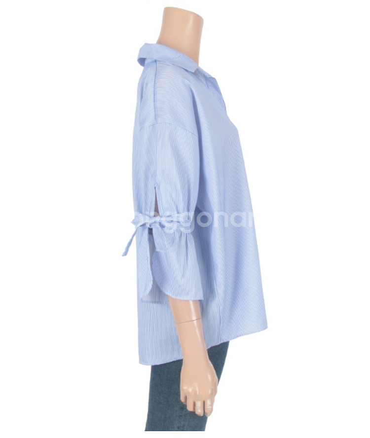 (택포) ENC 리본 스트라이프 셔츠 ^ㅁ^--1