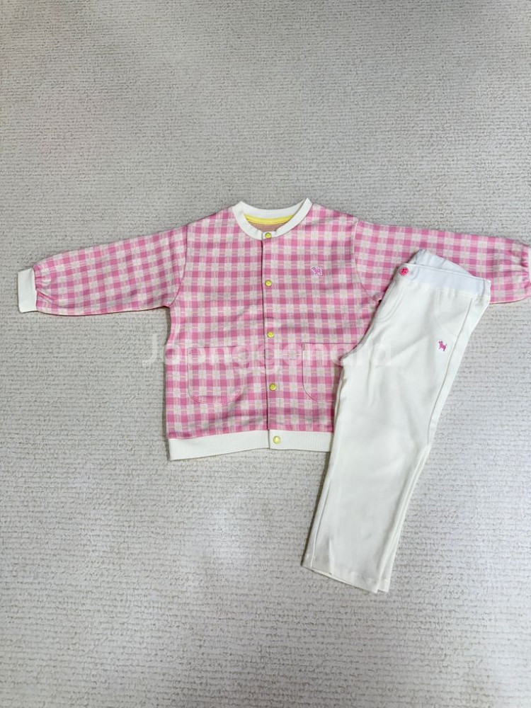 미착용) 블루독베이비 25SS 상하세트 100--1