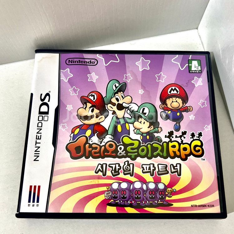 닌텐도 DS칩 마리오&루이지RPG 시간의 파트너 팝니다--0