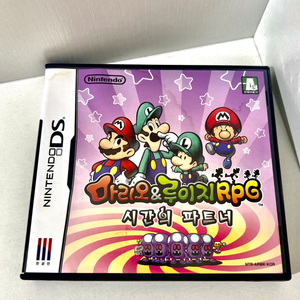 닌텐도 DS칩 마리오&루이지RPG 시간의 파트너 팝니다